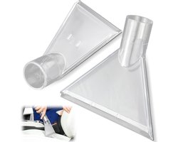 EXCITAT Reinigingstips - Stofzuigermondstukken - Multifunctioneel - Geschikt voor tapijten, trappen, stoelen - 2 stuks