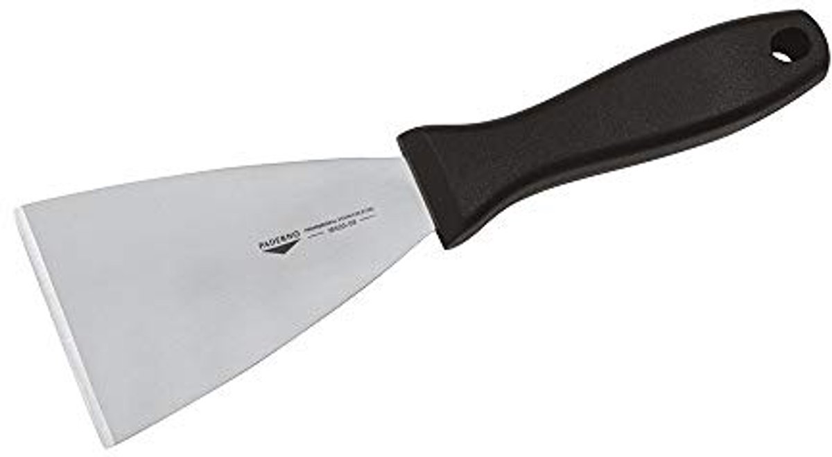 Driehoekige spatel van roestvrij staal - 3 1/8 inch breedte voor bakken