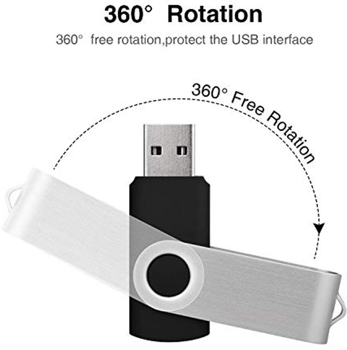 USB Stick 10-Pack Multicolor 16GB USB 2.0 Flash Drives
