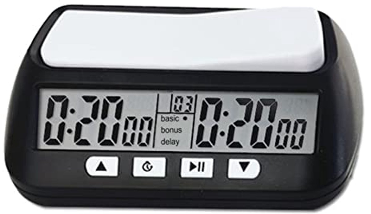 Digitale Schaaktimer met Akoestische Alarmfunctie - Professionele Schaakklok