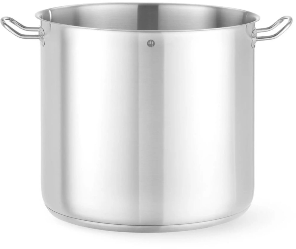 HENDI Stoofpan hoog - roestvast staal 18/0 - 32 l - dia 36 x h 32 cm - zonder deksel - zilver