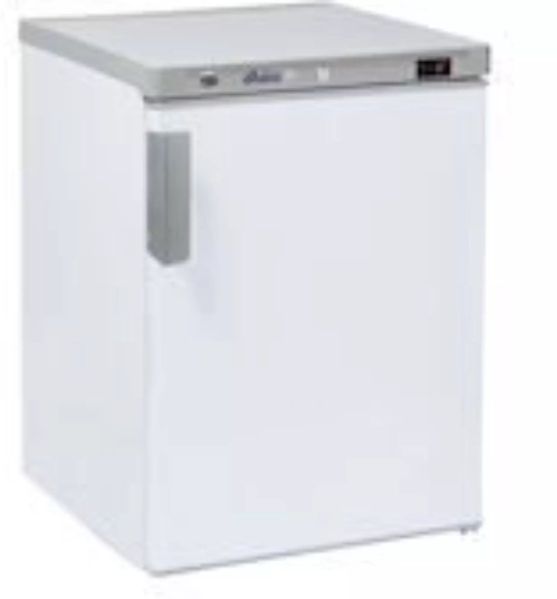 HENDI Koelkast tafelmodel - gelakt staal - ventilatorgekoeld - 589x655x838 mm - wit - horeca