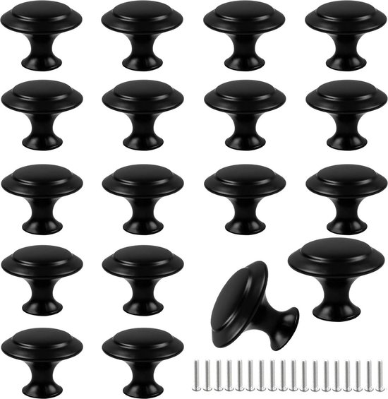 BETOY 4 stuks meubelgrepen, zwart, kast, lade, deurgreep, stanggreep, keukengreep, meubelknop, kledingkast, trekt, handgrepen, ladegreep, deurknoppen (128 mm