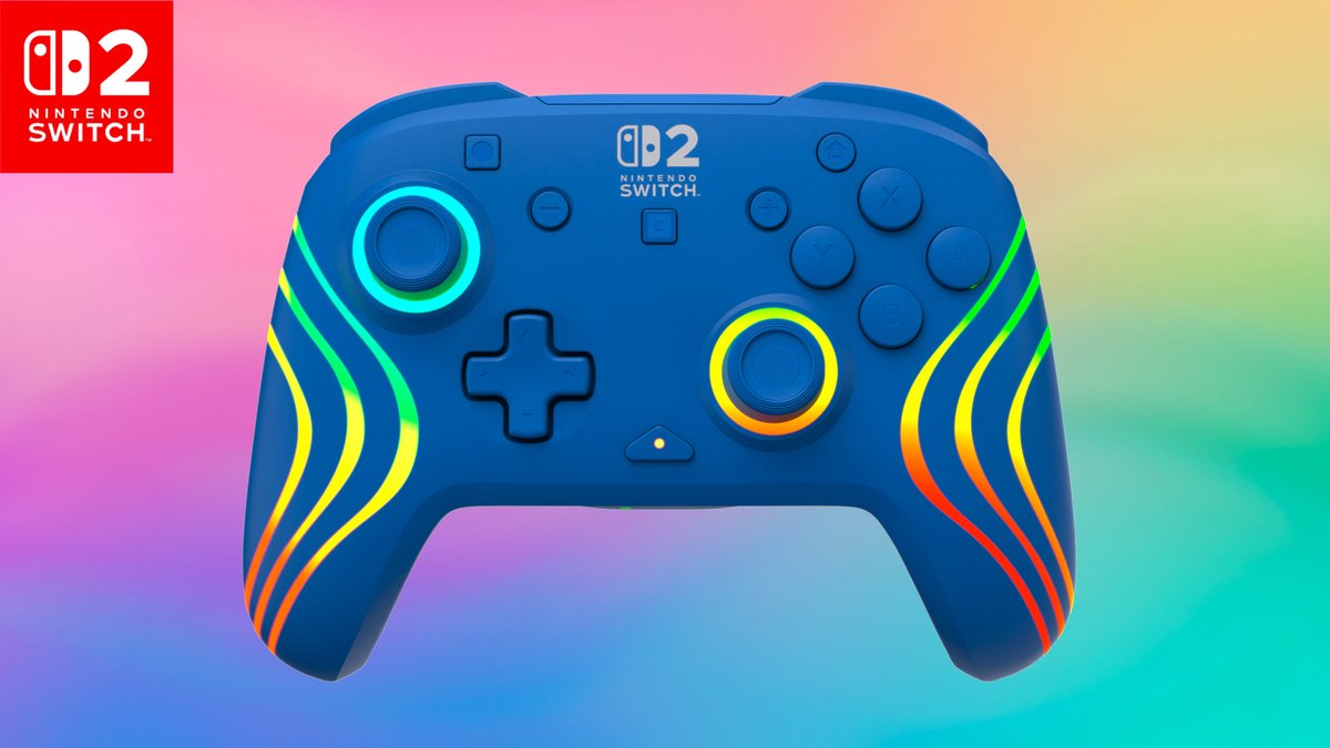 Turtle Beach Afterglow - Draadloze Controller - Nintendo Switch 2 - Blauw – foto 2