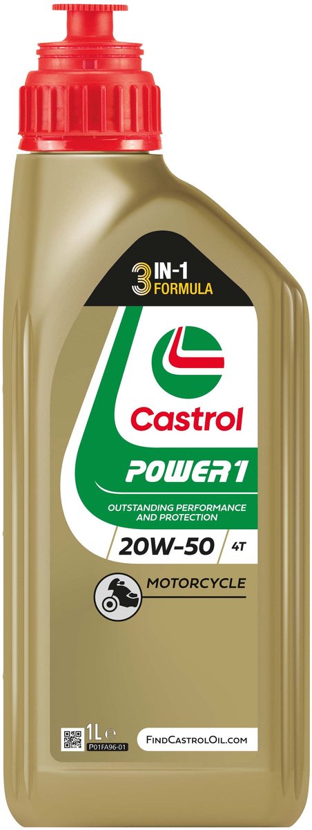 Motorolie POWER 1 4T 20W50 1 LITER