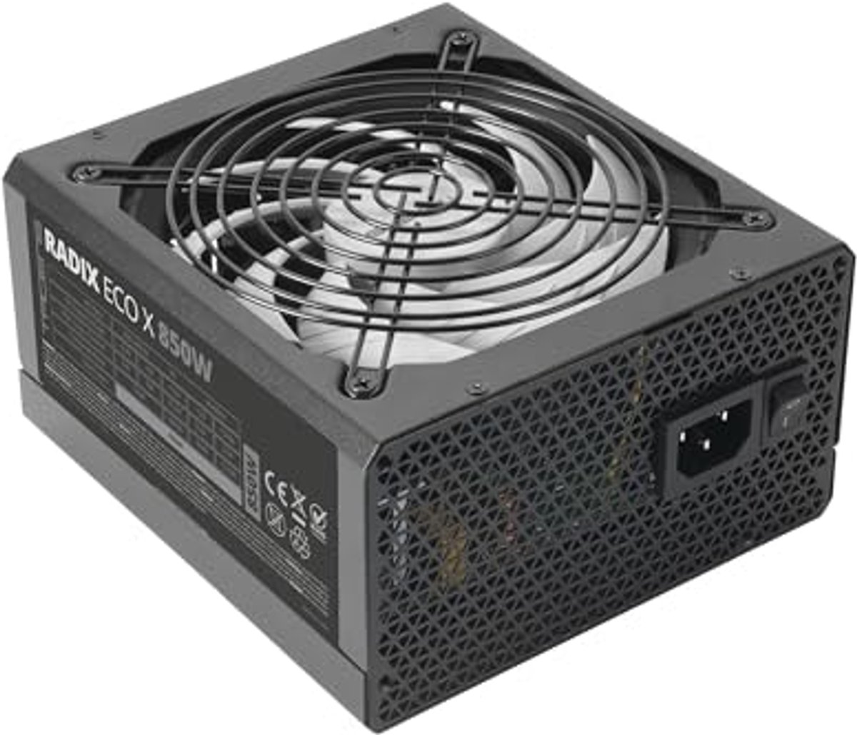 Image of 860W ATX Voeding met 6 Jaar Garantie en Ultra-Stille Ventilator