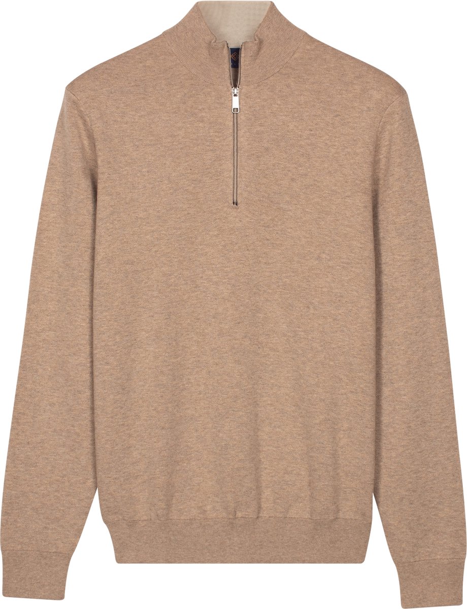 Baileys - Trui - Fijn gebreid - Regular fit - Katoen/Cashmere - Pullover - Beige - 528498-815