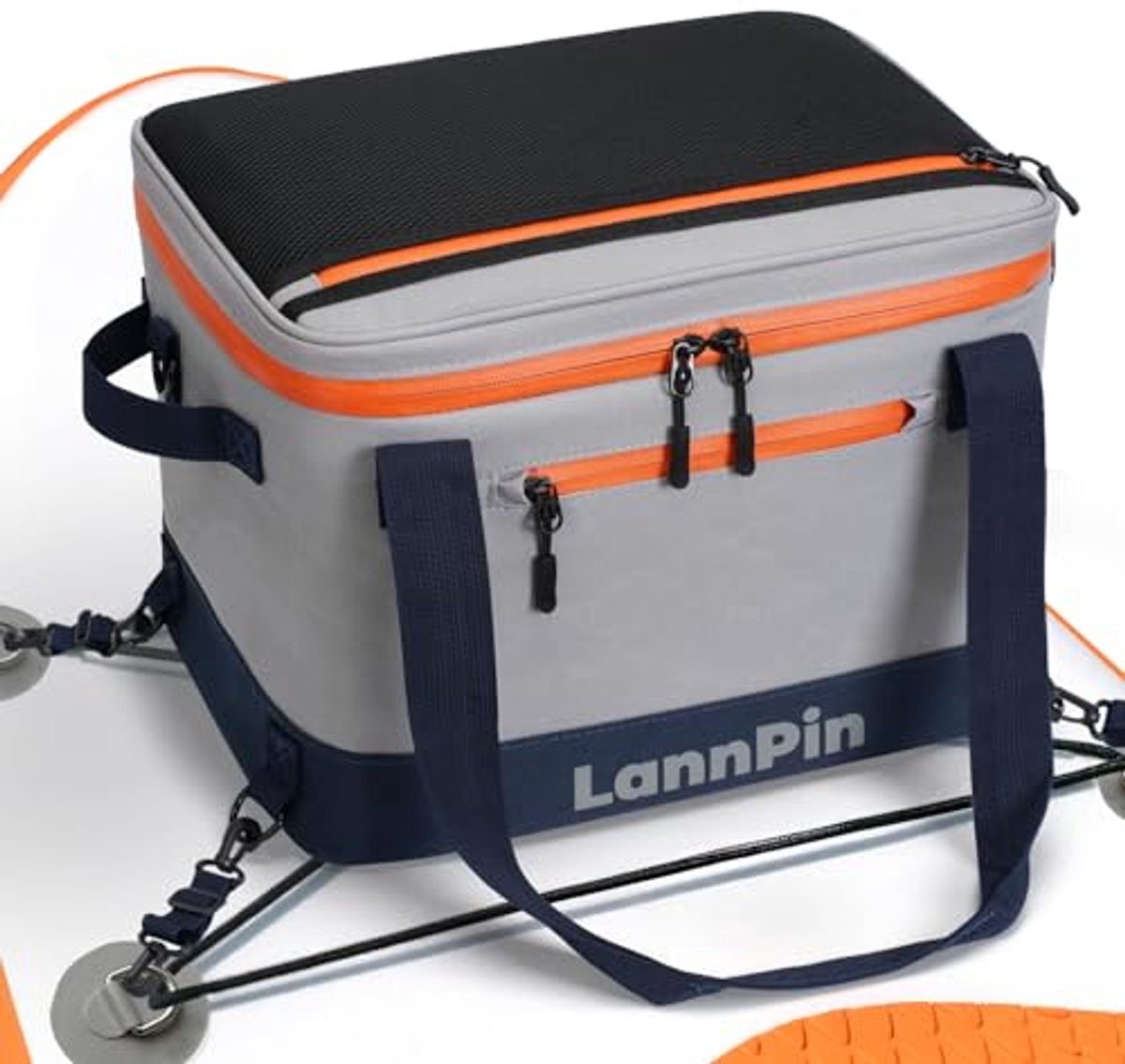 Grote SUP Cooler voor 33 Blikjes - Inclusief Flesopener - Lekvrije Koeltas voor Kayak, Kamperen en Picknicks
