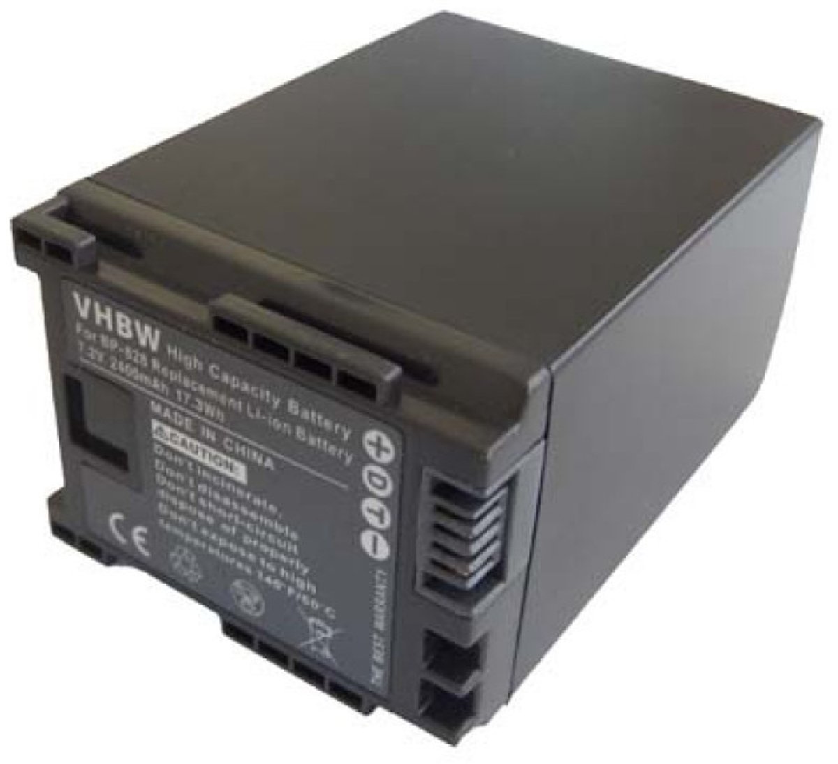 Camera accu compatibel met Canon BP-828 / 2400 mAh