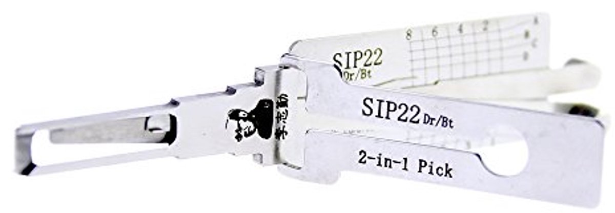 2 in 1 Slotenmaker Tool voor Fiat en Alfa Romeo