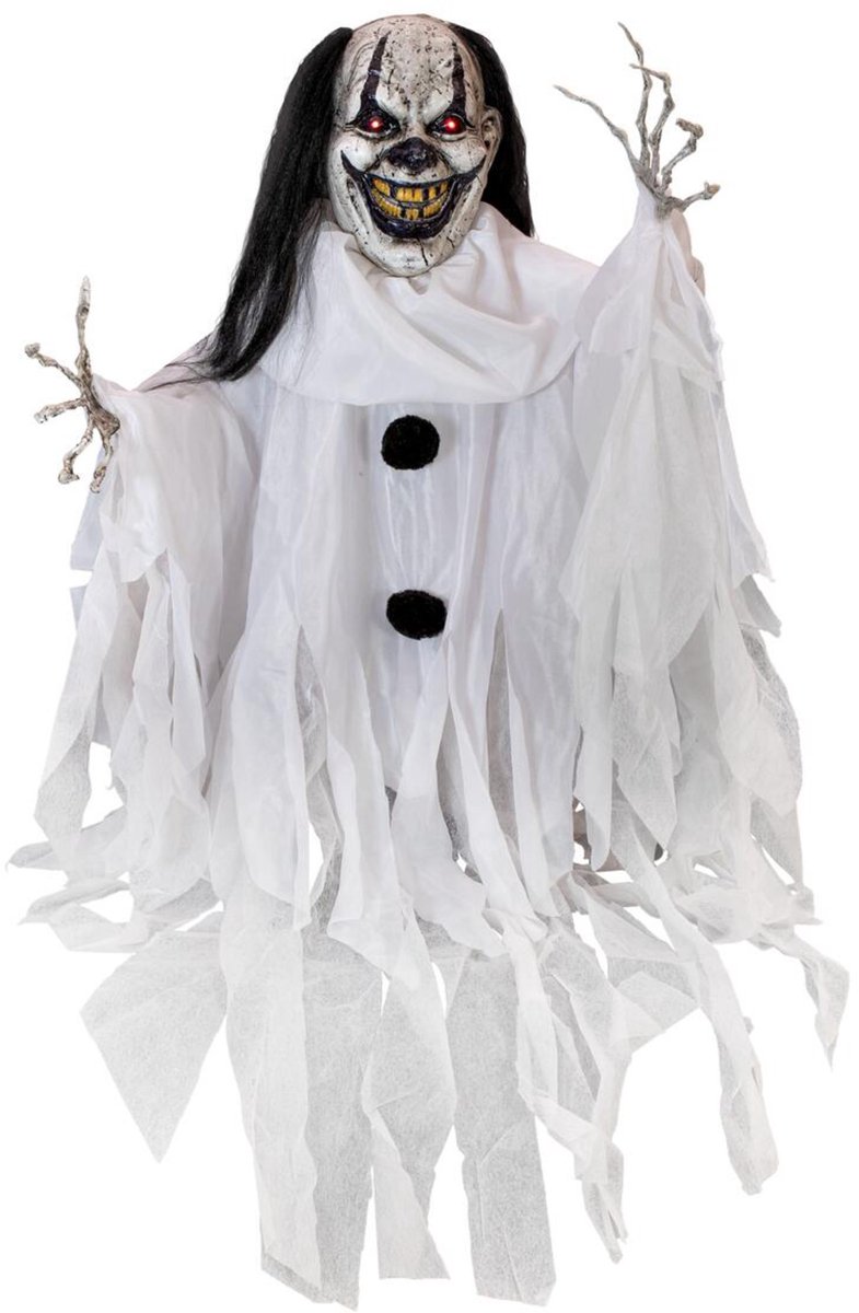 Europalms Halloween Figur Clown Gildo 80cm - Halloweendecoratie