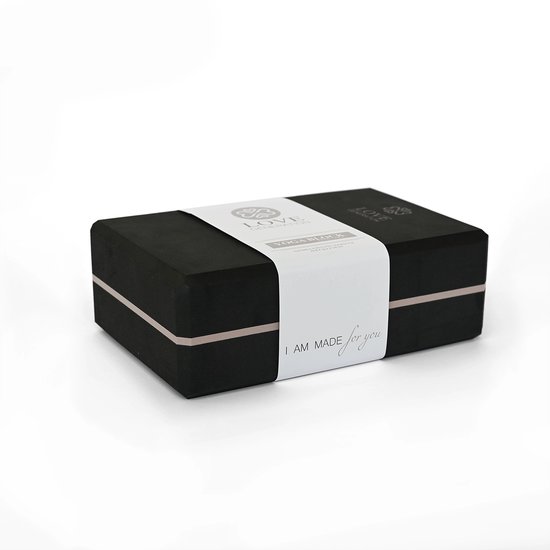 Love Generation - Foam Yogablok - Blessed Black van Love Generation — afbeelding 5