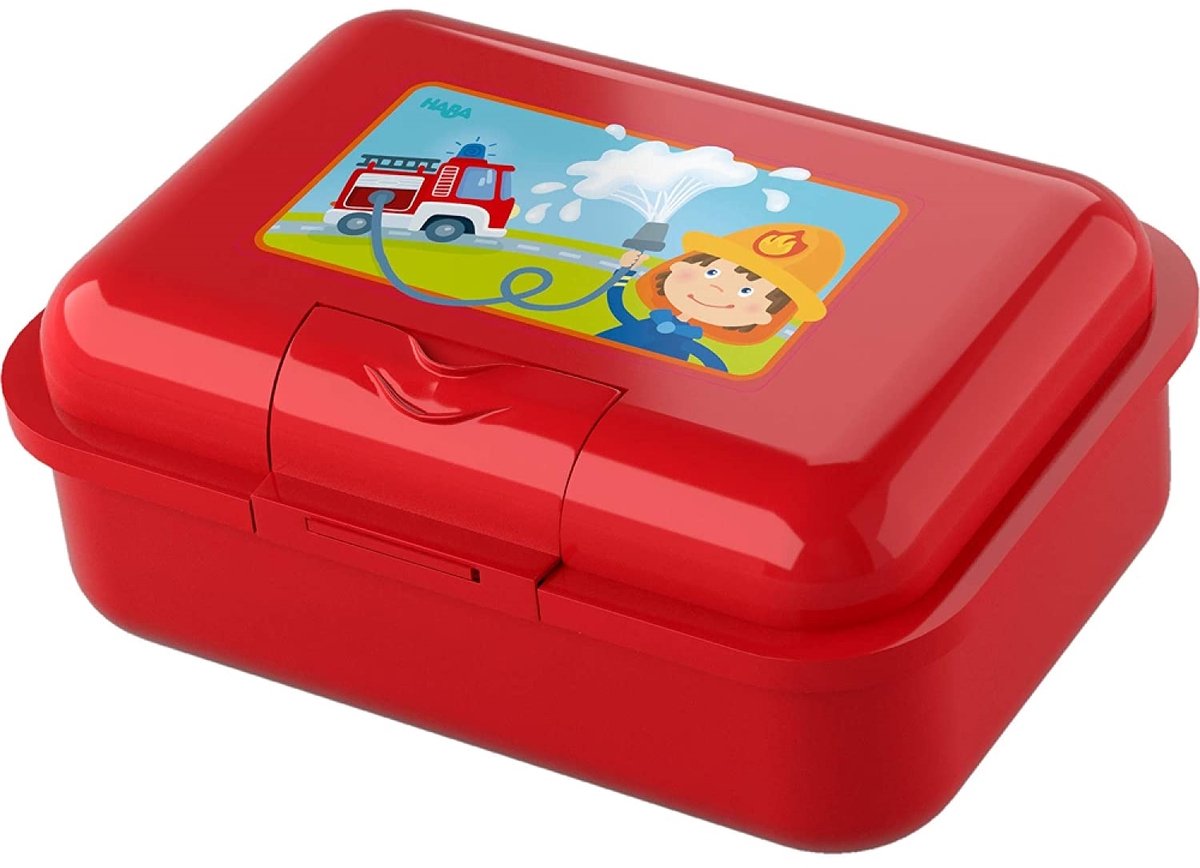 Haba Broodtrommel brandwaar - Rood
