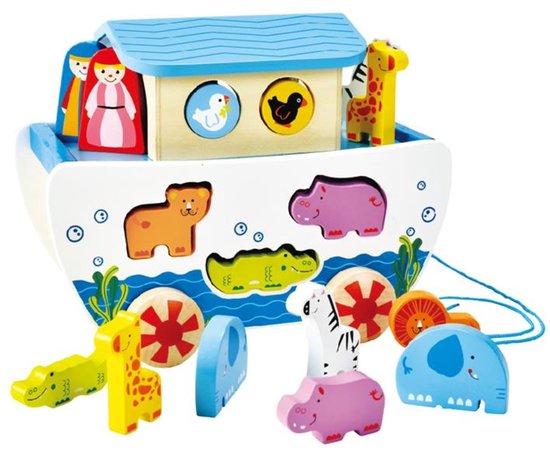 Hape houten vormenstoof - Ark van Noach van Hape — afbeelding 2
