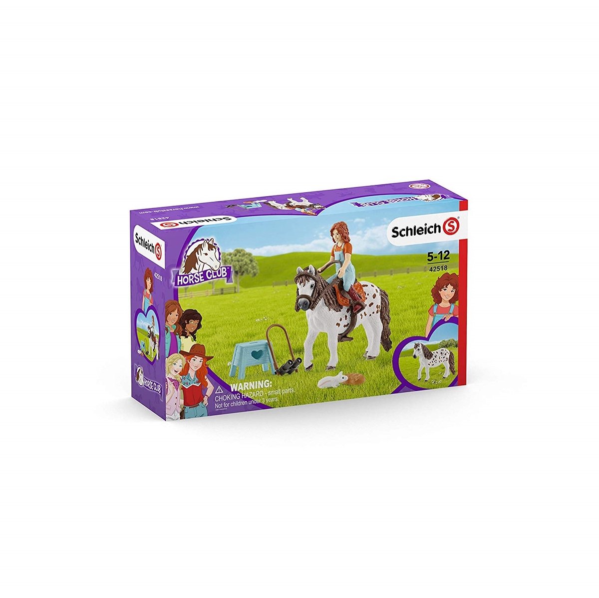 schleich HORSE CLUB - Mia & Spotty - Speelfigurenset - Kinderspeelgoed voor Jongens en Meisjes - 9 Onderdelen — afbeelding 19