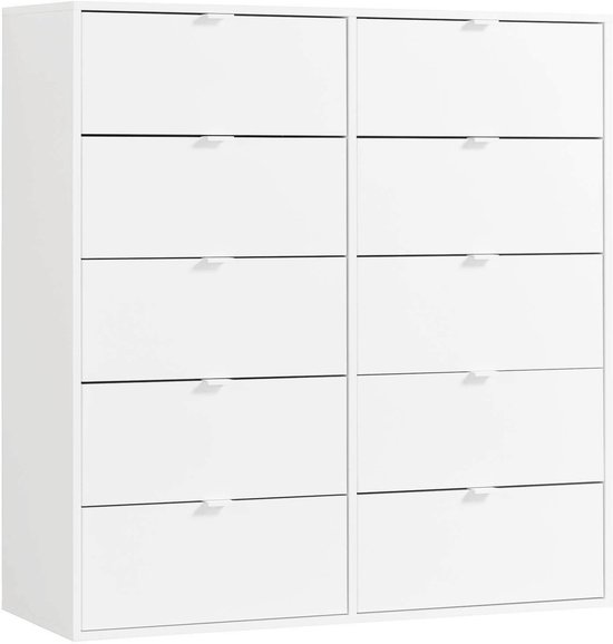 Commode/ladekast Neo 6 laden - wit Commode/ladekast Neo 6 laden - wit