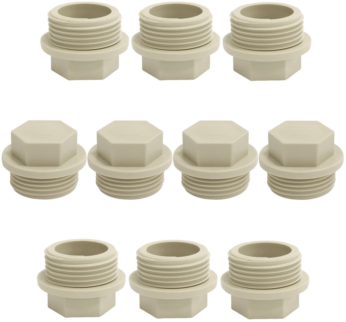 C66840-10 - Fittingen - 1 Inch - Polypropyleen - Voor PPR Waterleidingen