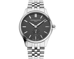 Frédérique Constant Classics Index Small Seconds FC-530G3B6B Horloge - Staal - Zilverkleurig - Ø 38 mm
