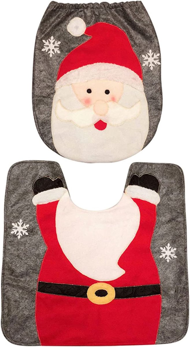 Kerst-Toiletbrilhuls-Kerst-Toiletdek