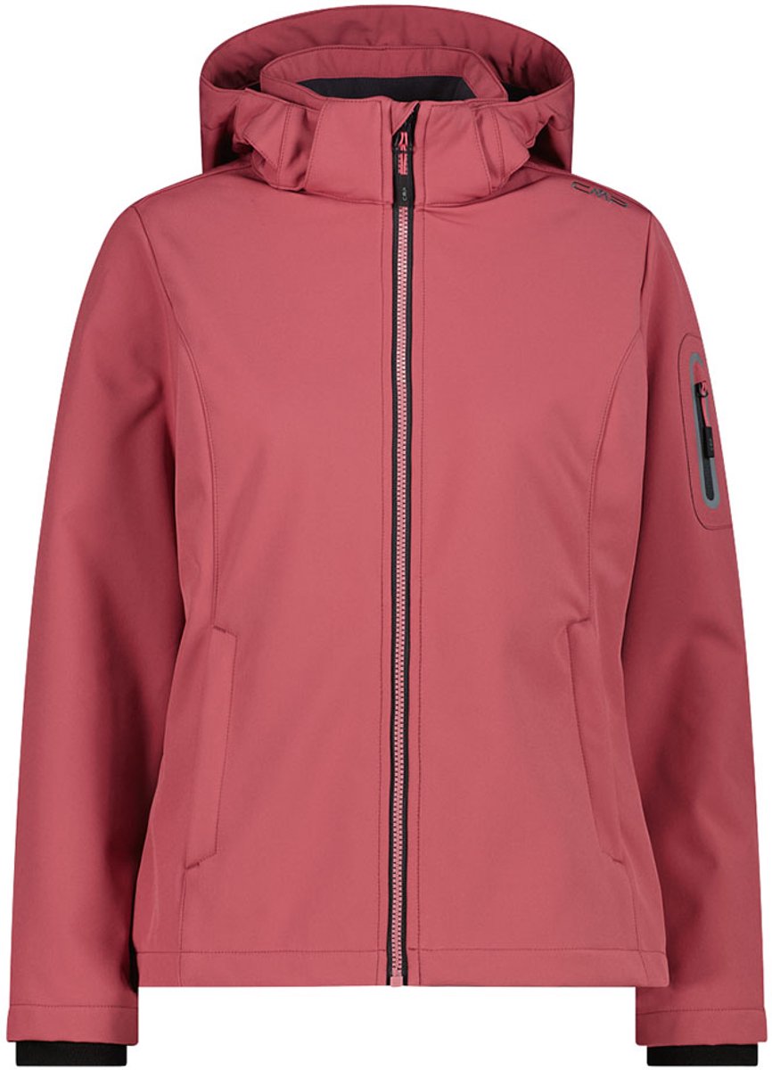 Cmp 39a5006 Softshelljack Roze XS Vrouw