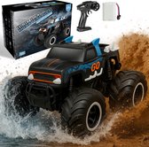 Boncy® Bestuurbare RC Auto Offroad - Monstertruck Car - Jongens Meisje Volwassenen - Monster Truck Robot Speelgoed Binnen & Buiten - Afstandbestuurbaar Race Drift Car - Afstandsbestuurbaar Raceauto Accu - Stuntauto - Bestuurbaar Elektrisch Autos Boot