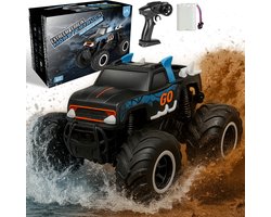 Boncy® Bestuurbare RC Auto Offroad - Monstertruck Car - Jongens Meisje Volwassenen - Monster Truck Robot Speelgoed Binnen & Buiten - Afstandbestuurbaar Race Drift Car - Afstandsbestuurbaar Raceauto Accu - Stuntauto - Bestuurbaar Elektrisch Autos Boot