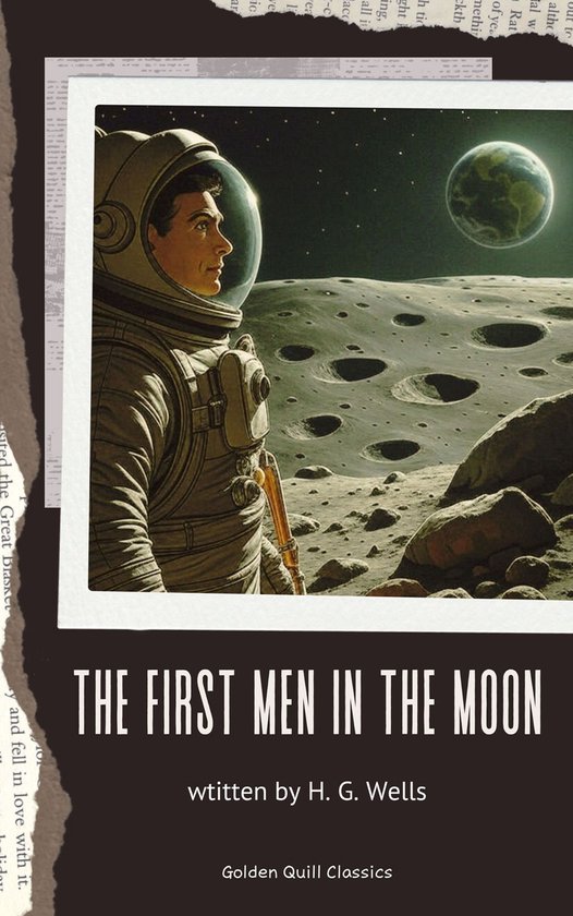 The First Men in the Moon - cover