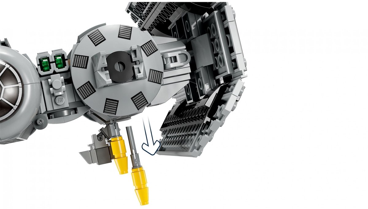 LEGO Star Wars TIE Bomber, Starfighter Modelbouwset met Darth Vader en Gonk Droid - 75347 — afbeelding 3