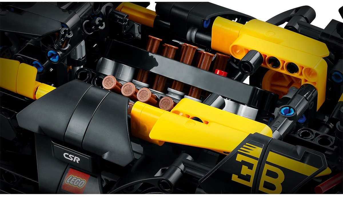 LEGO Technic Bugatti Bolide Sportwagen Modelauto Bouwpakket voor Kinderen - 42151 – foto 4