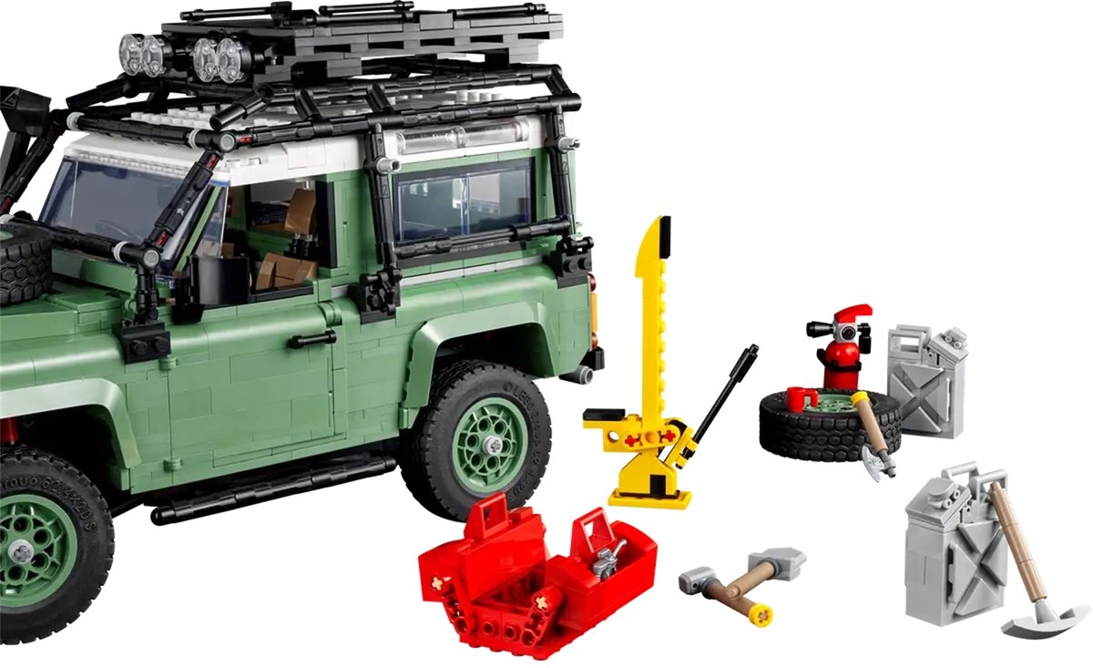 LEGO Icons Land Rover Classic Defender 90 Auto Model Bouwpakket voor Volwassenen - 10317 – foto 7