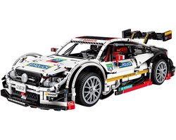 Mould King 13075 AMG C63 DTM 1:8 mega bouwset | City fast champions adventure | Creator and classic motor bouwpakket | Technic speelgoed ideas voor volwassenen | Icons furious speed auto geschikt voor Lego | Technische bouwdoos met 2270 bloks