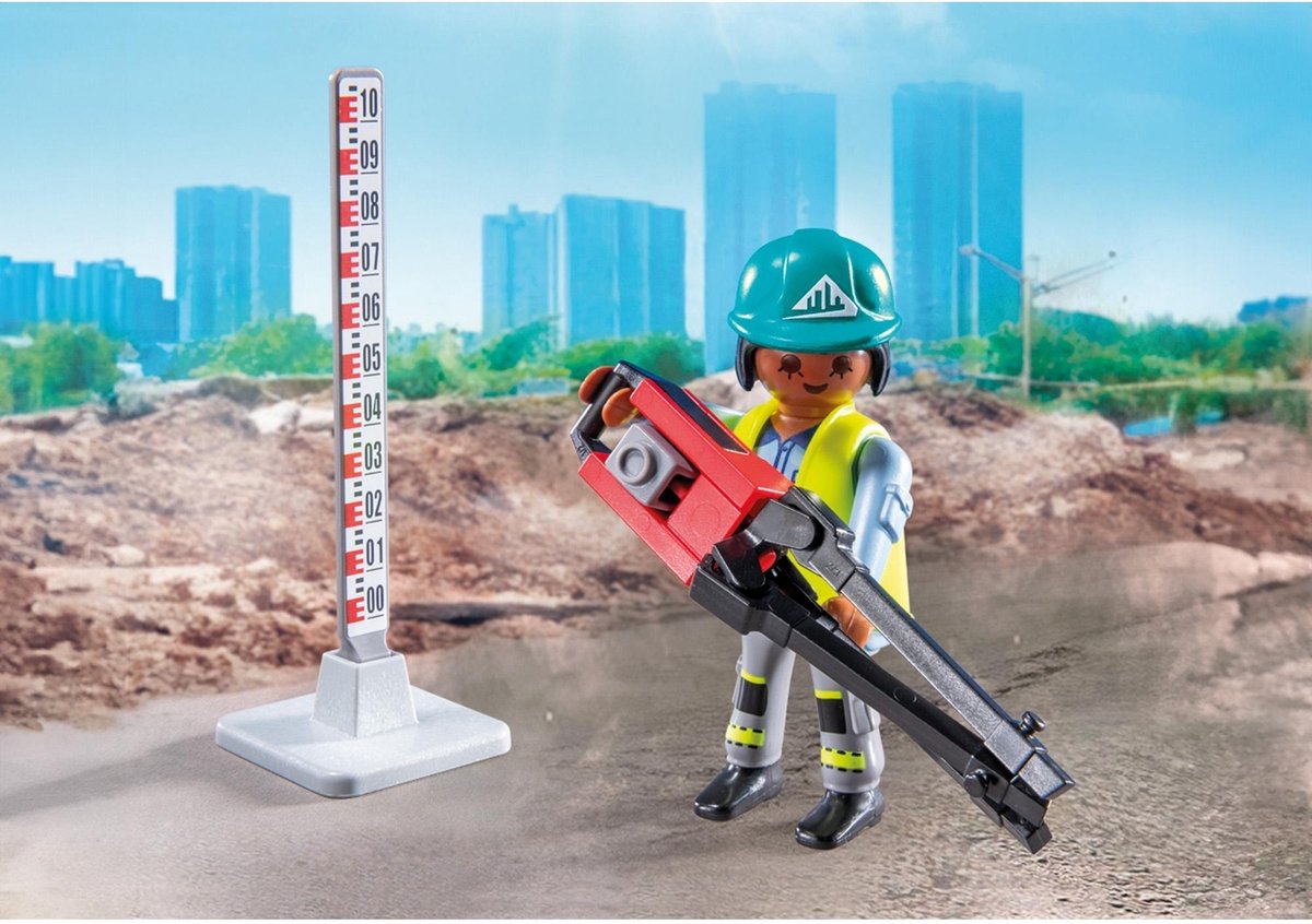 PLAYMOBIL Action Heroes Wegenbouw 71751 — afbeelding 2