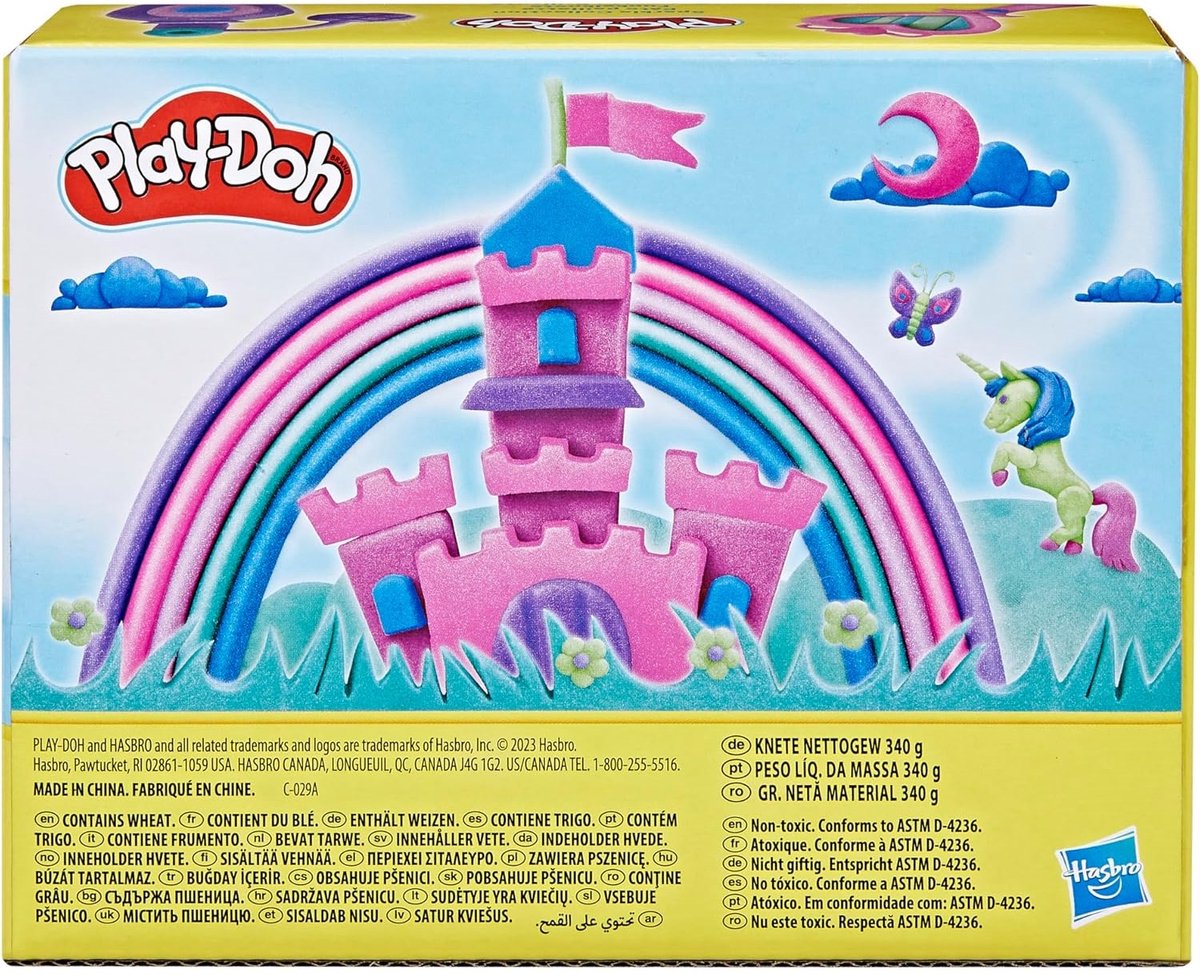 Play-Doh Sparkle Compound Collection - Boetseerklei met glitters - 6 Play-Doh potjes — afbeelding 2