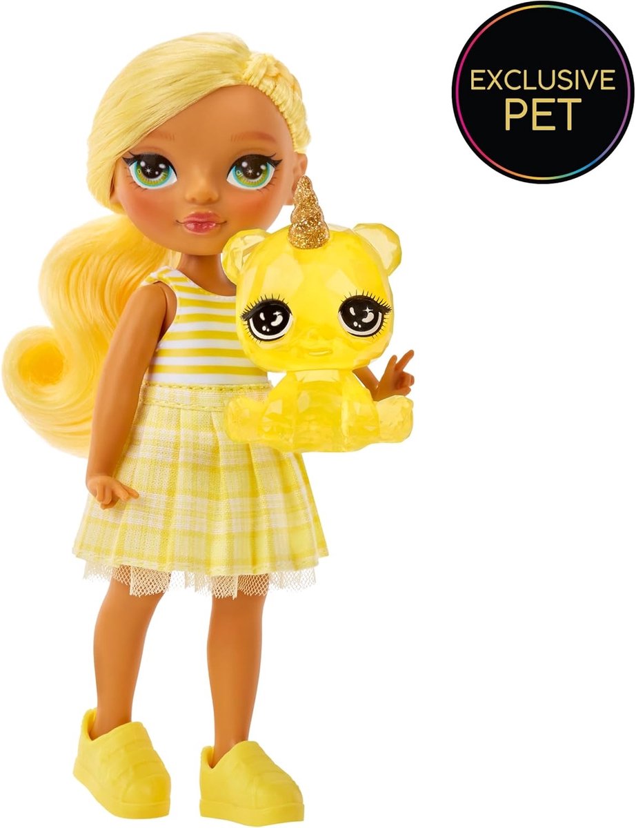 Rainbow High Littles minipop - Daisy (geel) — afbeelding 8