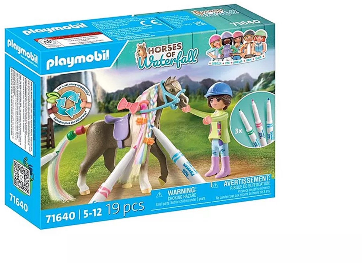 PlayMobil 71640 Paardenset met stiften