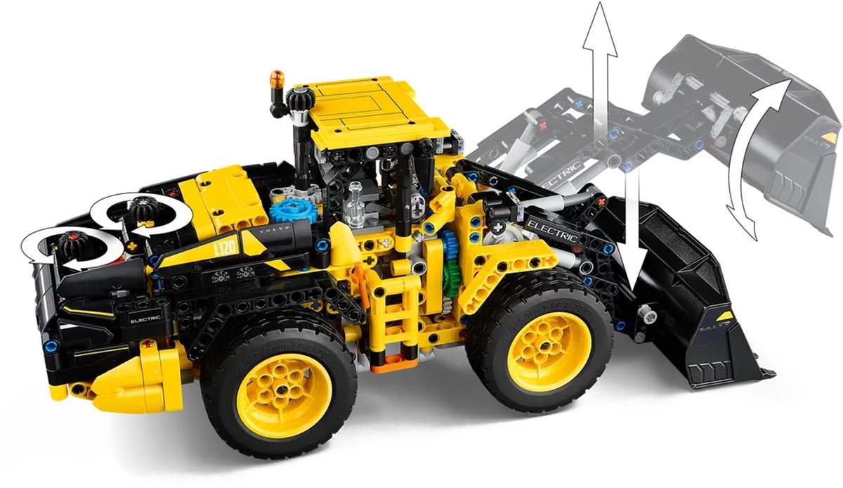 LEGO Technic Volvo L120 Electric Wiellader Speelgoed Set - 42209 — afbeelding 25
