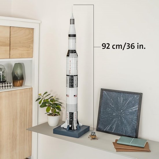 Ravensburger Apollo Saturn V Rocket - 3D Puzzel - 440 stukjes