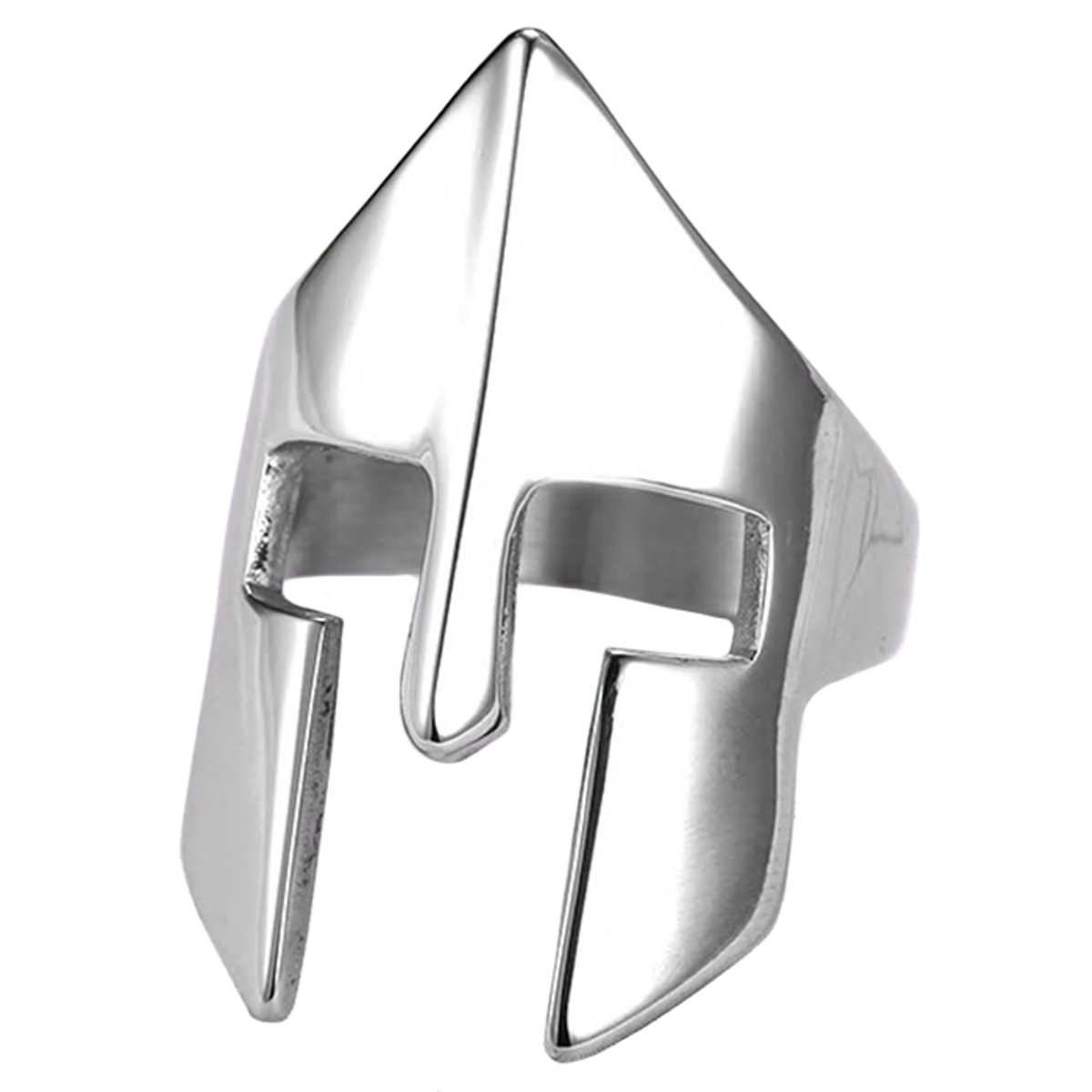 Herenring edelstaal Spartan Mask-21mm
