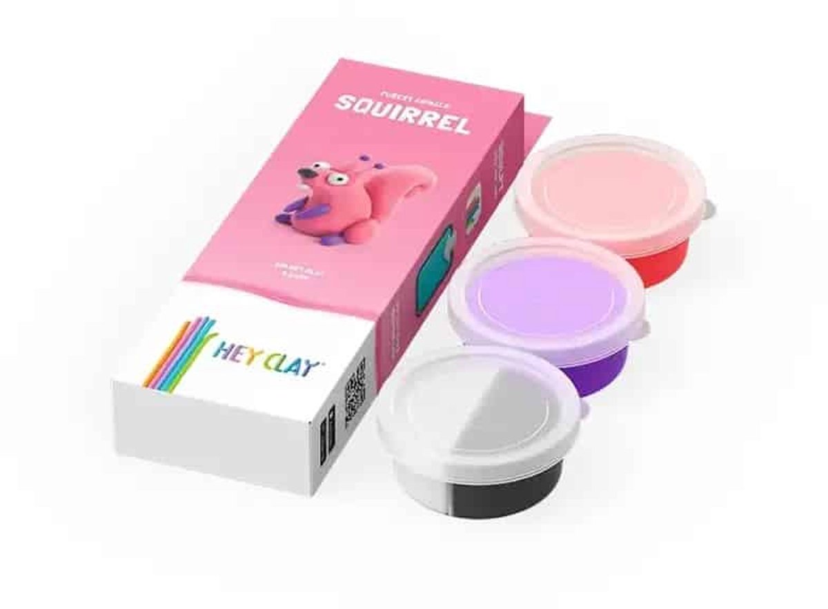 Hey Clay Interactieve Boetseerklei Eekhoorn
