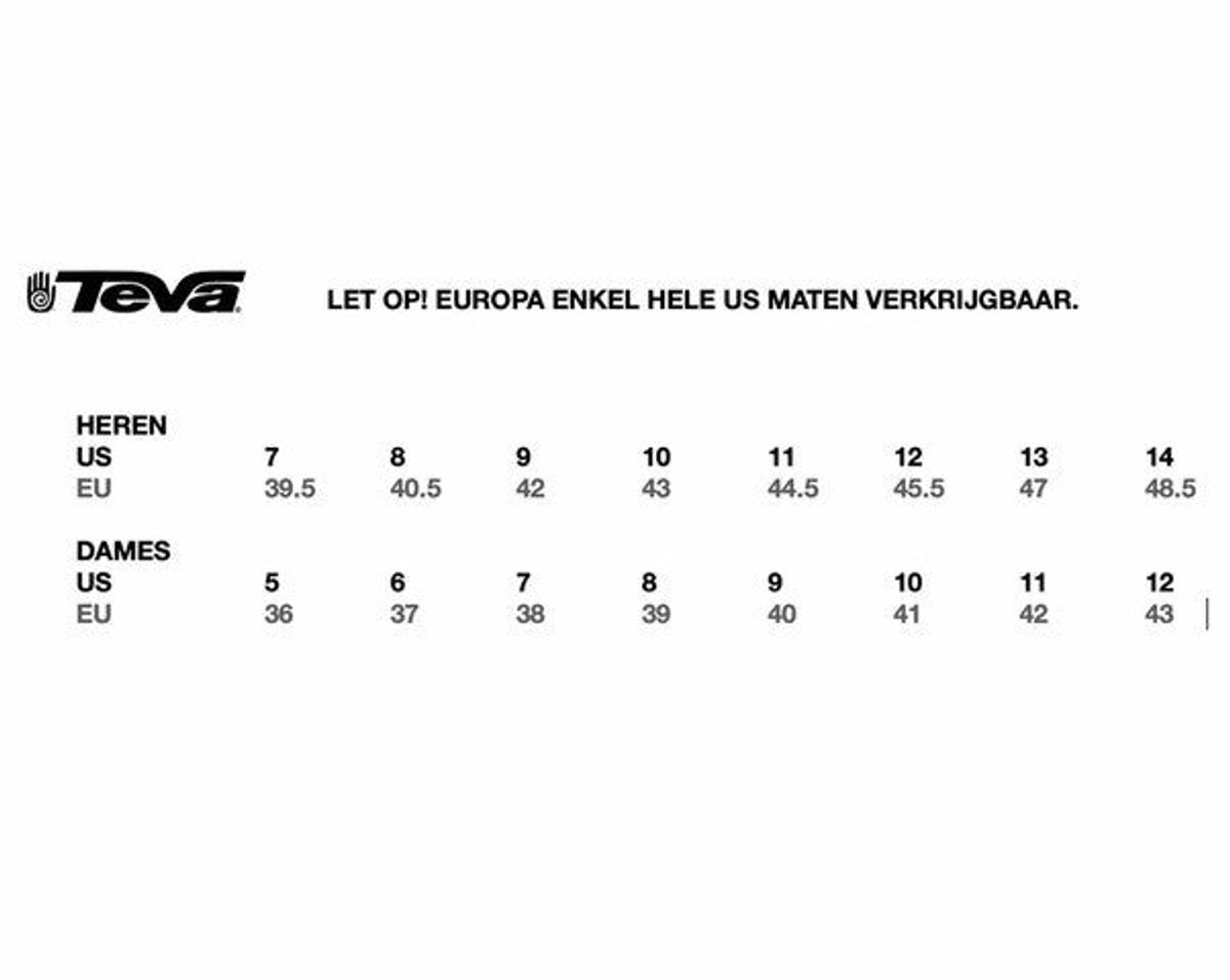 Teva W Omnium 6154 36 Slate