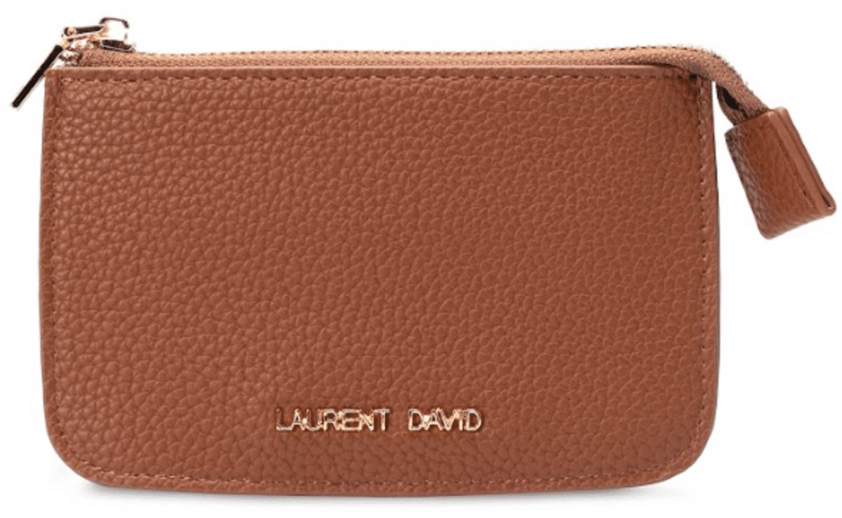 Laurent David Portefeuille | Cognac | Maat: One Size