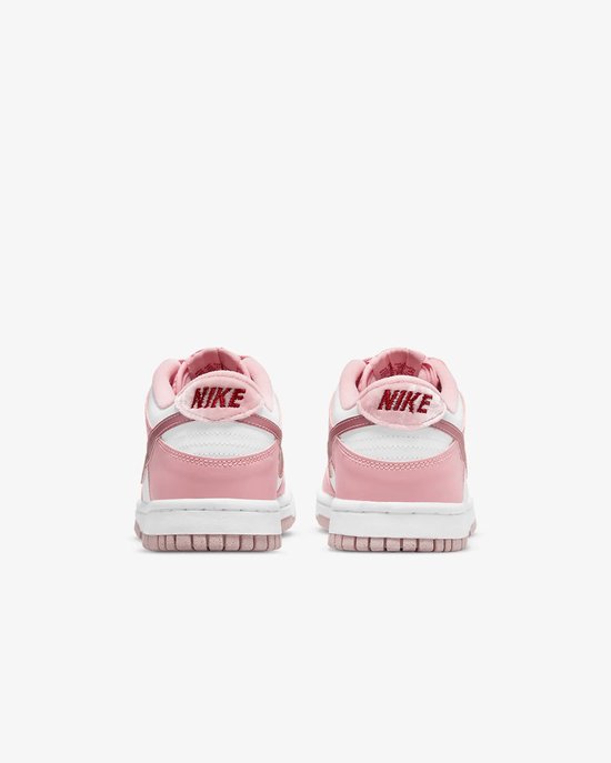 dunk low pink velvet
