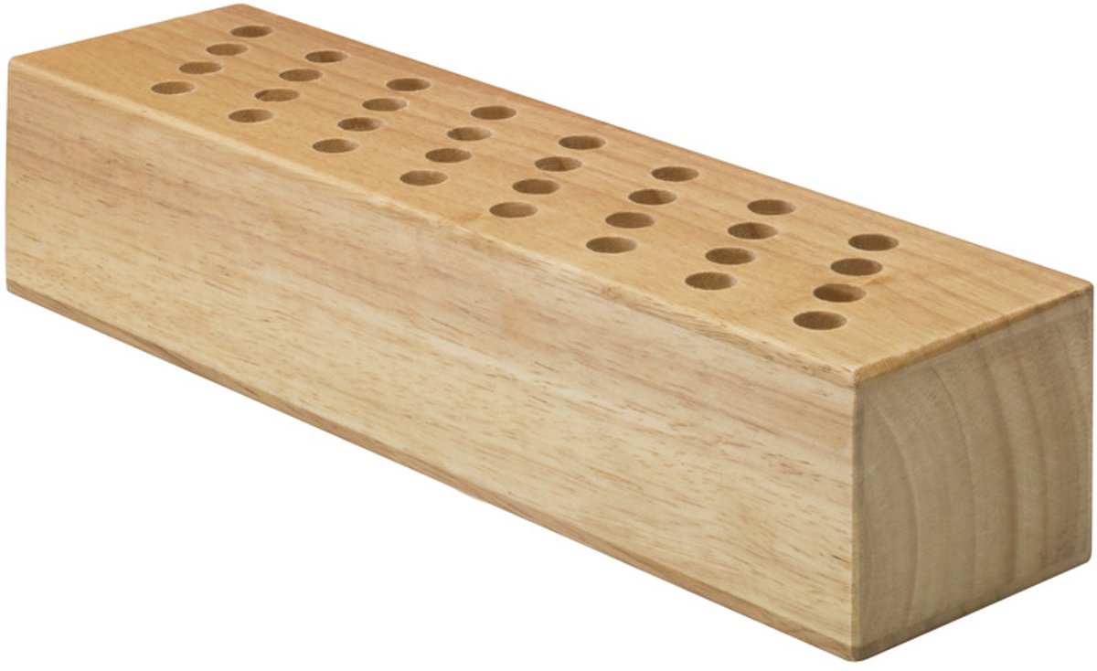 Westcott scharenblok - hout - leeg - geschikt voor 32 scharen - AC-112TIDY