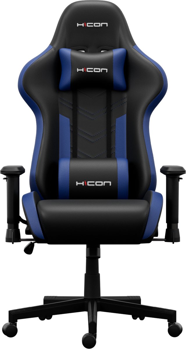 HICON Gamestoel Incanto - Ergonomisch - Gaming stoel - Bureaustoel - Verstelbaar - Gamestoelen - Racing - Gaming Chair - Grijs