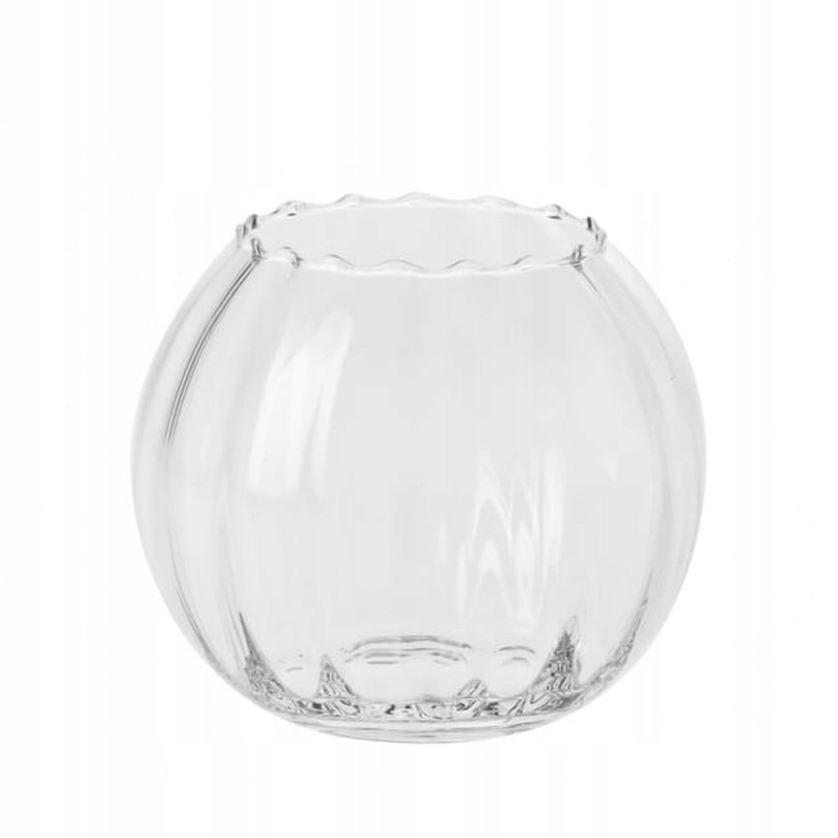 Krosno Vaas Optisch Verticaal Glas 155 mm