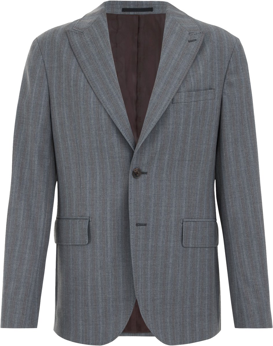 Van Gils Heren slim fit blazer met streep