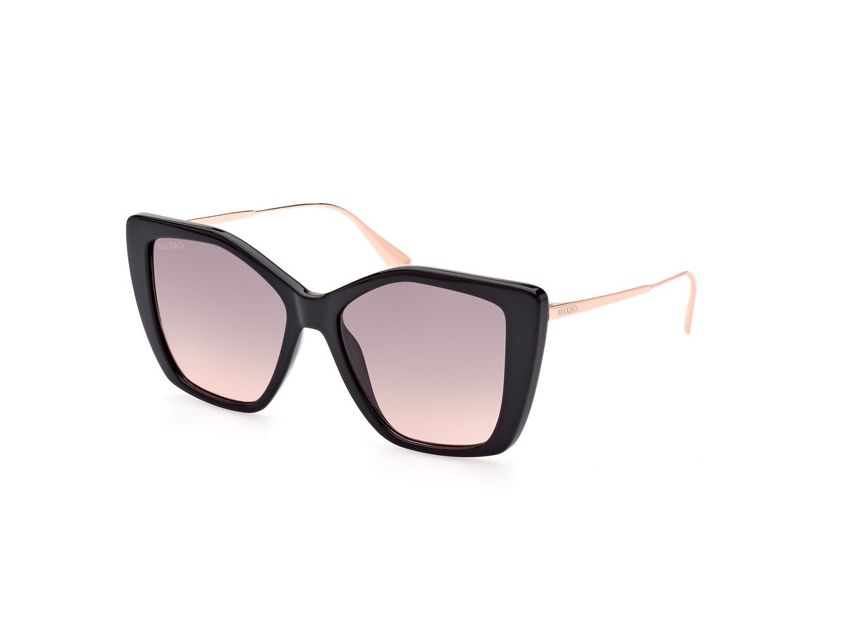 Max &co MO0065 Shiny black 54/16/140 WOMAN Zonnebrillen