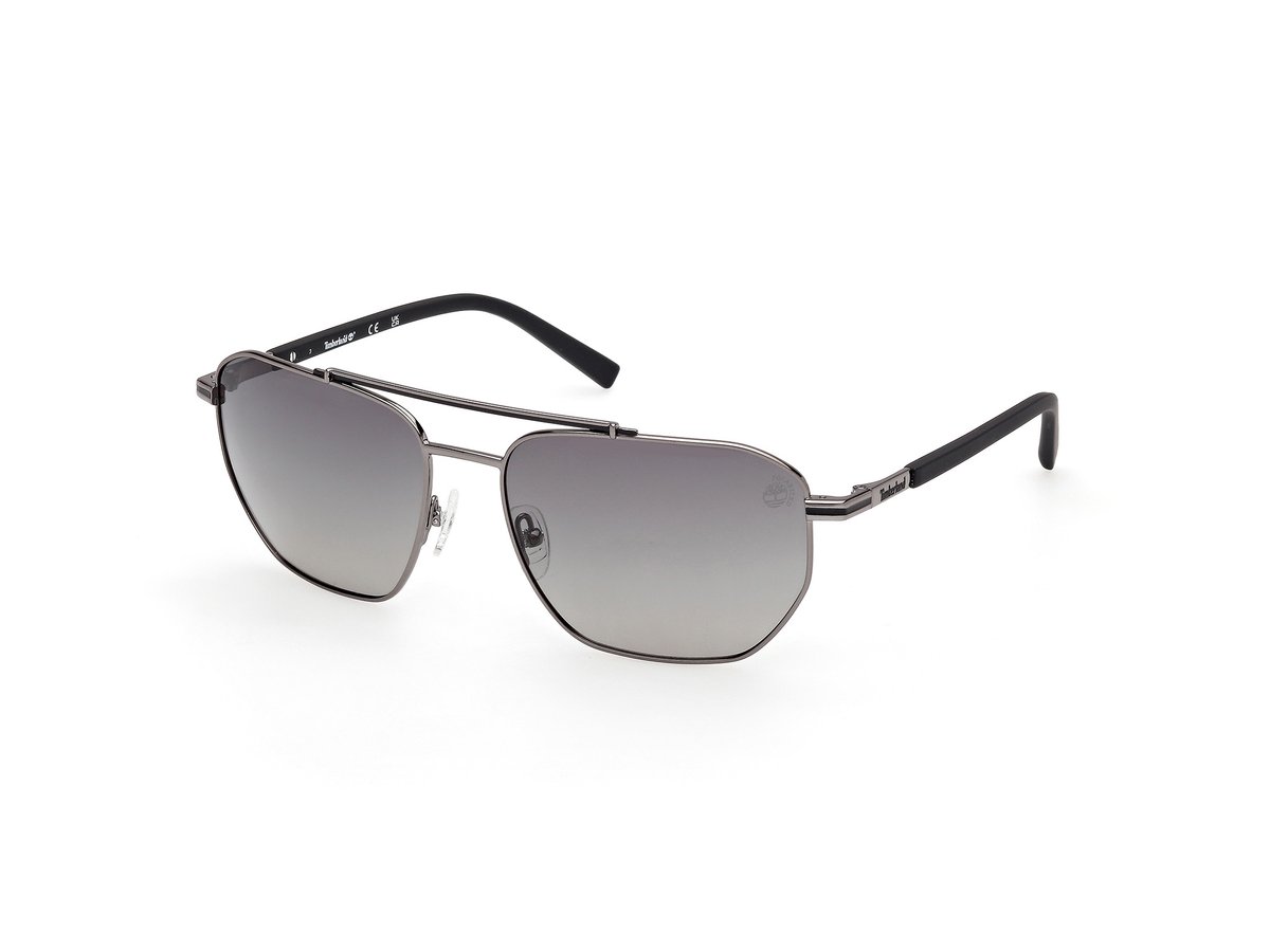 Timberland TB00038 Shiny gunmetal 60/17/135 MAN Zonnebrillen