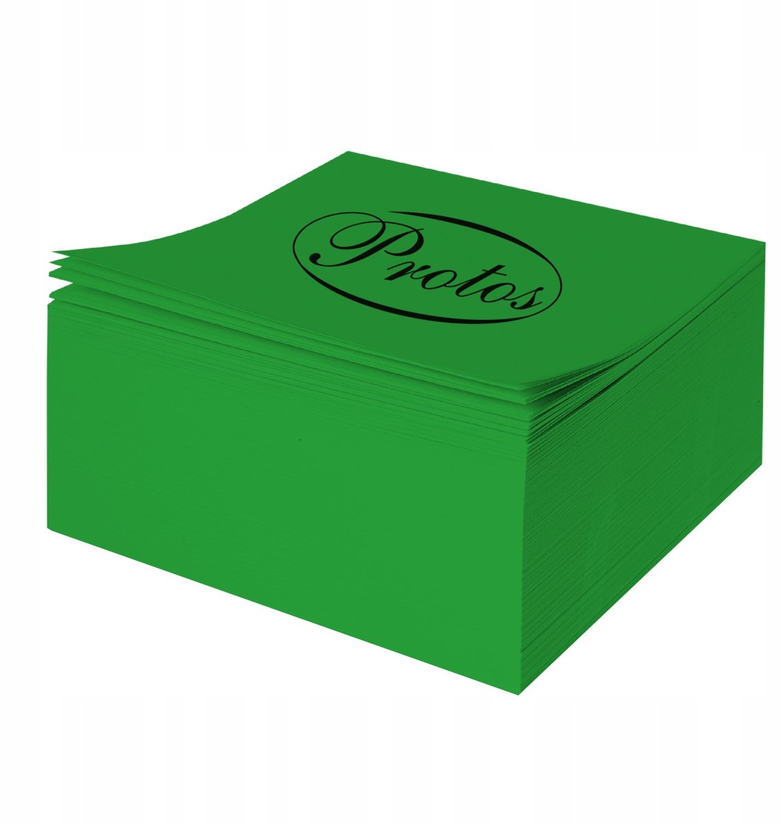 Groen Origami Blok - 300 Vel, 85x85x30mm