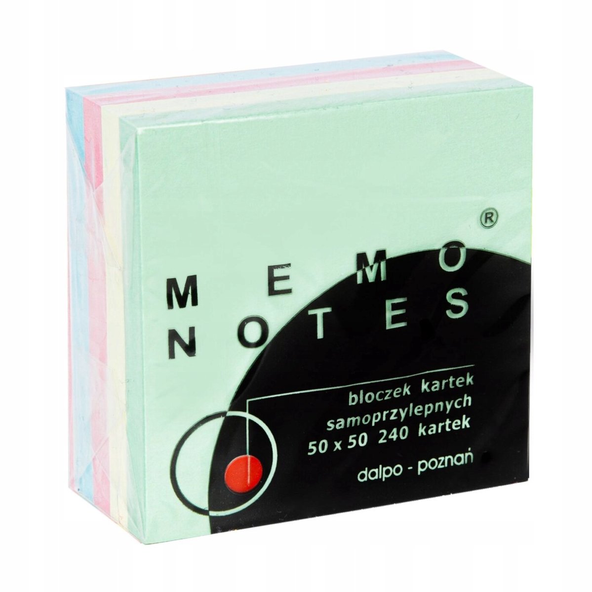 Dalpo Memo Notes Blok 50x50mm 240 Vel Pastel Mix